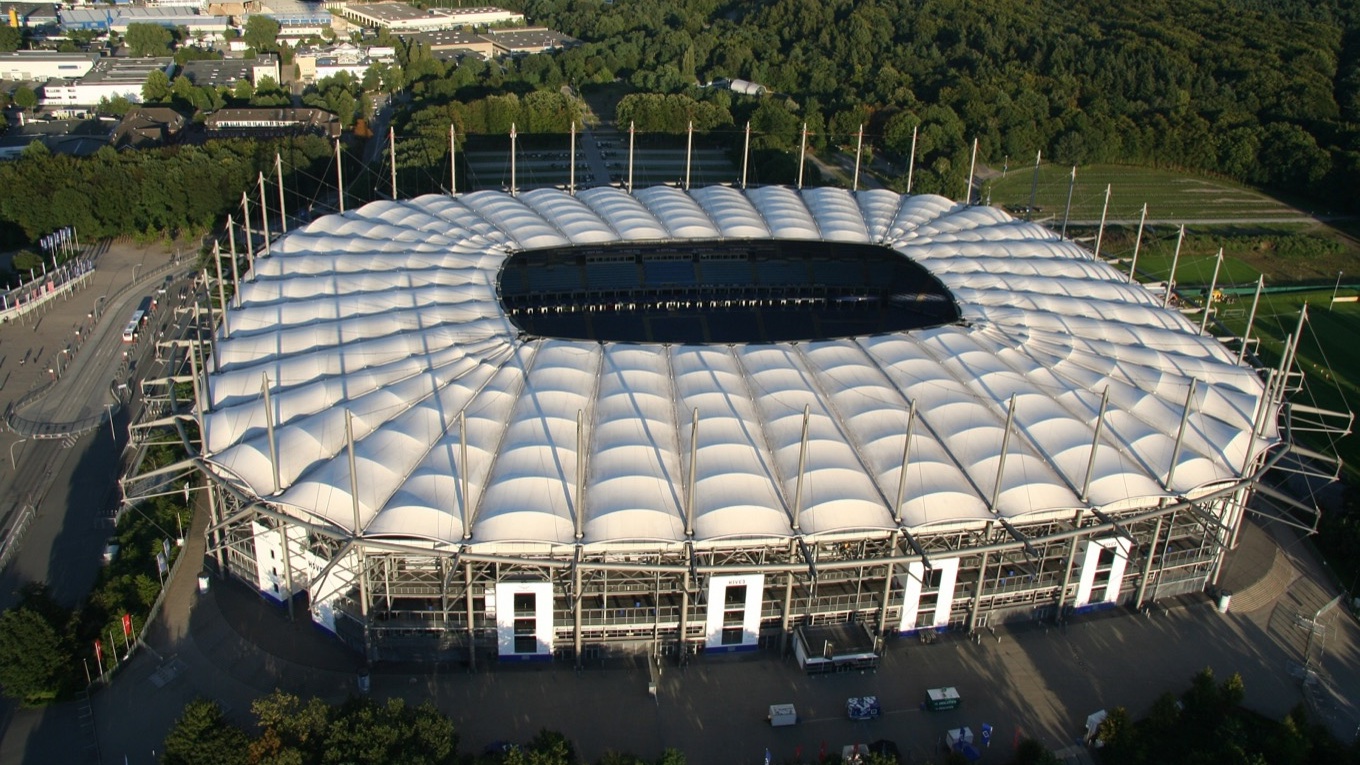 Volksparkstadion Hamburg, Foto: Reinhard Kraasch/Wikipedia, https://commons.wikimedia.org/w/index.php?curid=11441700