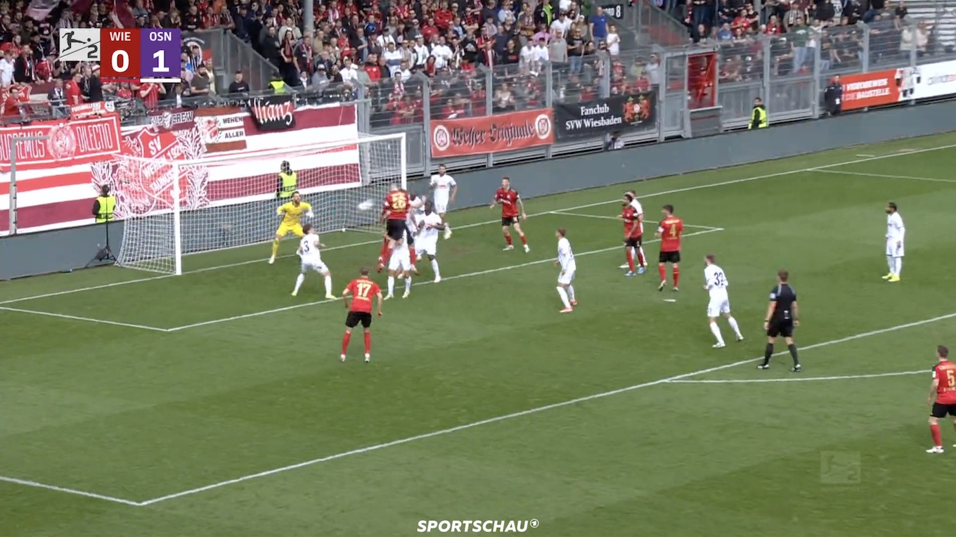 31.03.24, SVWW - VfL Osnabrück 0:1, Foto: Screenshot sportschau.de