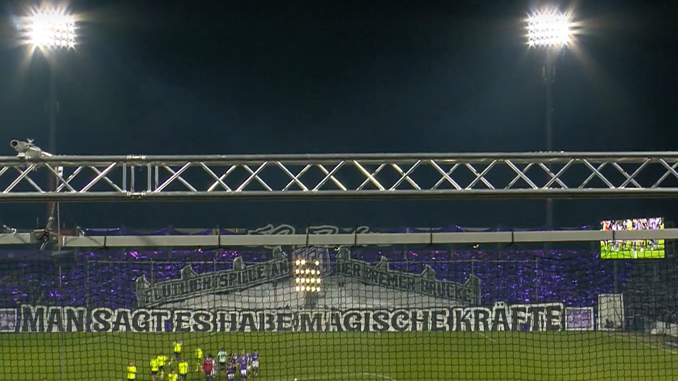 07.03.25, VfL Osnabrück - SVWW 0:1, Screenshot Magenta Sport