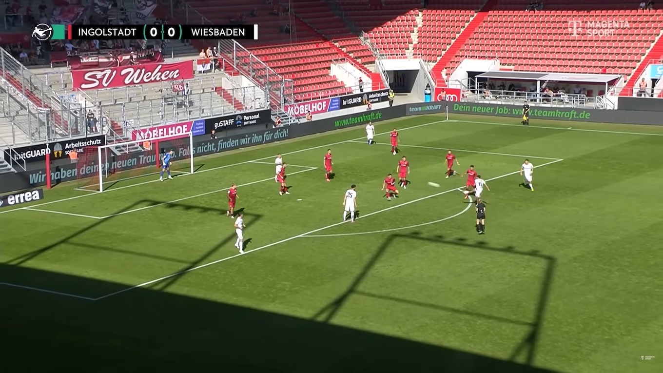 20.09.25, FC Ingolstadt - SVWW 0:0, Screenshot Magenta Sport