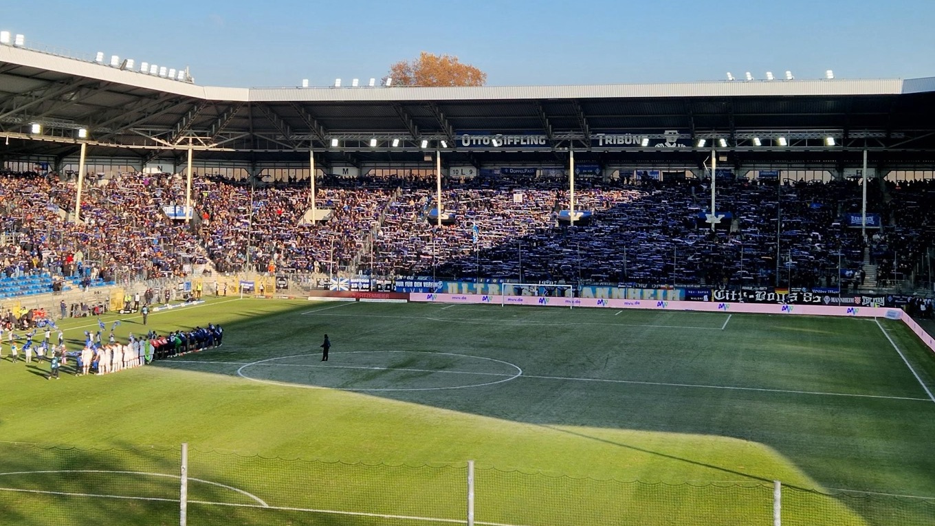 22.11.25, Waldhof Mannheim - SVWW 1:0, Foto: Christian Jenisch