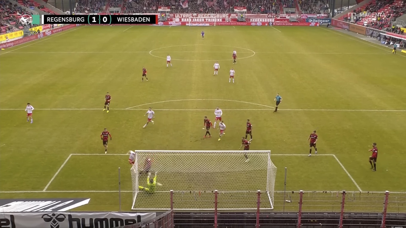 21.02.26, Jahn Regensburg - SVWW 2:1, Screenshot Magenta Sport