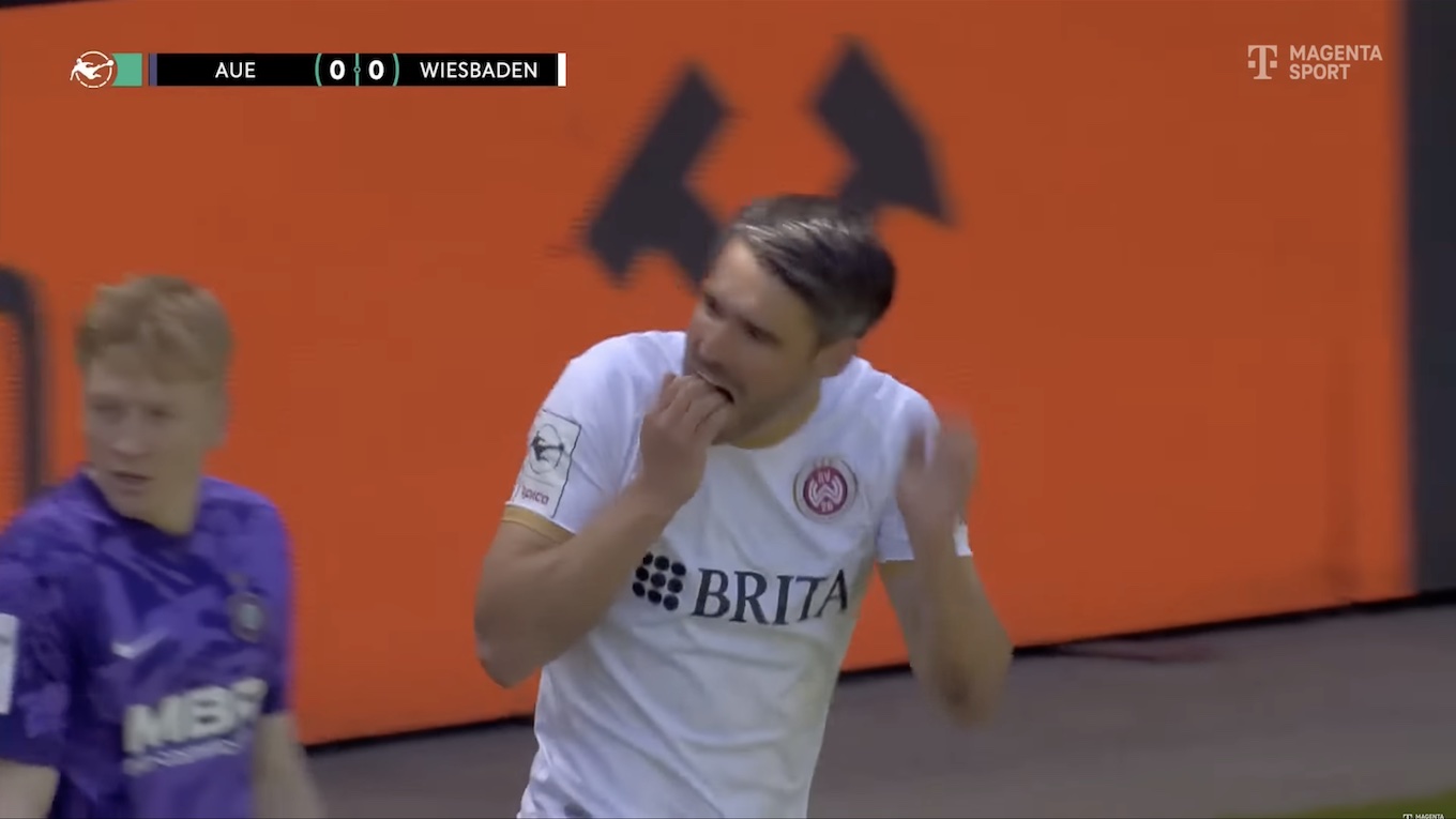 25.04.26, Erzgebirge Aue - SVWW 2:2, Screenshot Magenta Sport