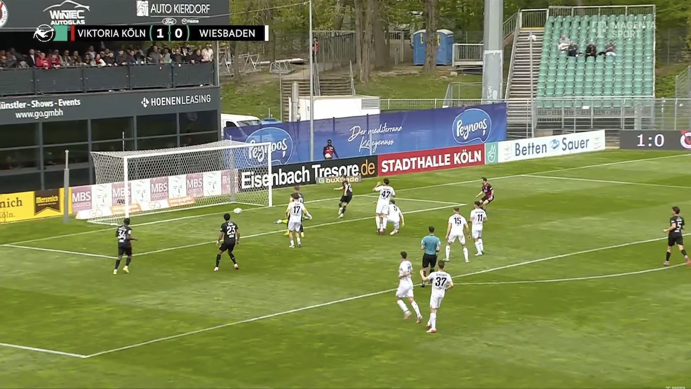 11.04.26, Viktoria Köln - SVWW 2:1, Screenshot Magenta Sport