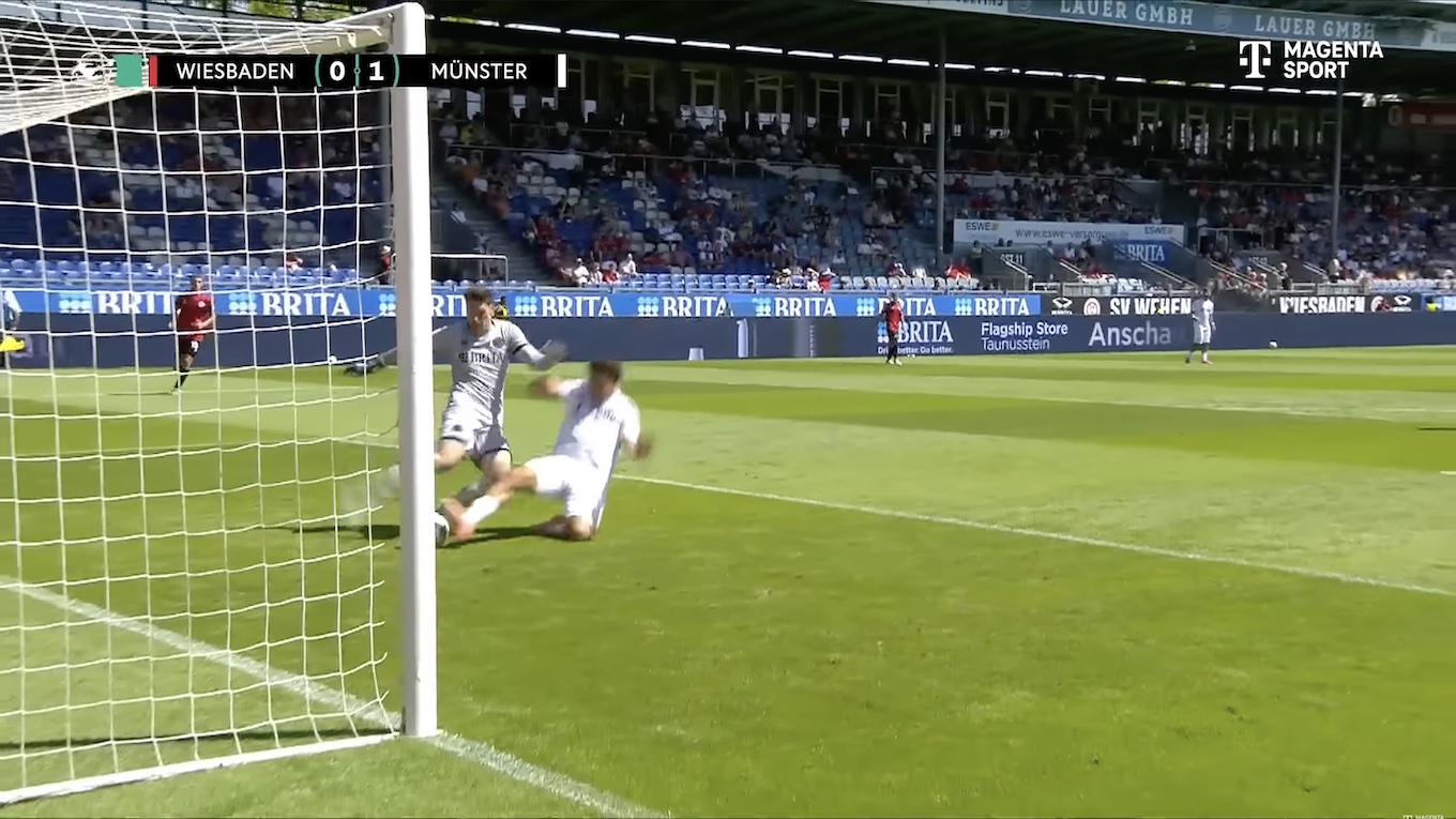 08.08.26, SVWW - Preußen Münster 1:3, Screenshot Magenta Sport